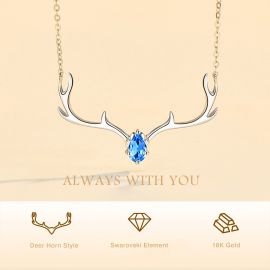 ALWAYS WITH YOU 18K GOLD NECKLACE