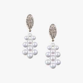 Vintage Pearl Drop Earrings (Small Size)