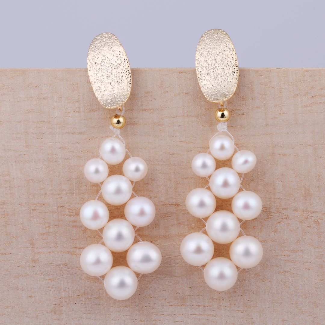 Vintage Pearl Earrings (Small Size) | Loverodin