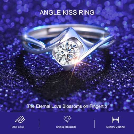 ANGLE KISS RING