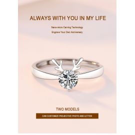 ALWAYS WITH YOU LITTLE DEER RING